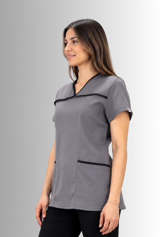 Filipina Gris Spandex para Mujer | SOZU