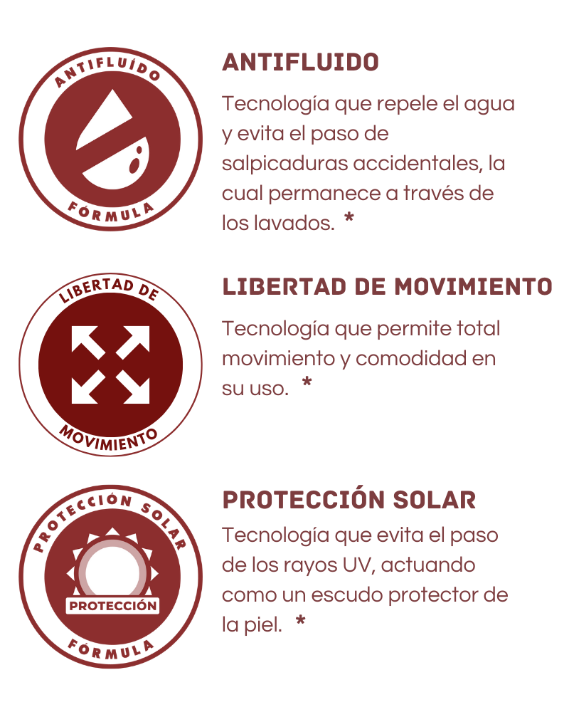 Bata Médica para Mujer Antifluido con Protección Solar | SOZU