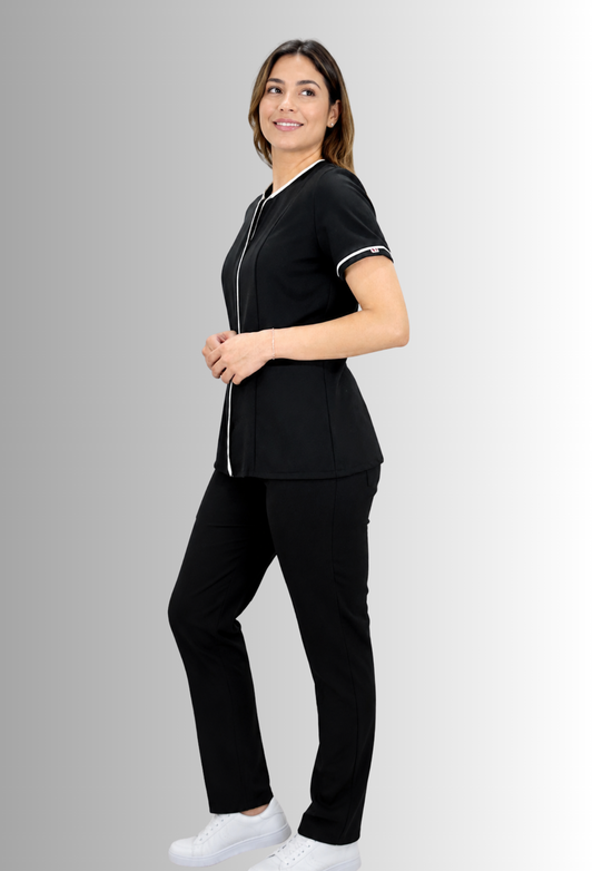 Uniforme para Mujer Antifluido, Anticloro y Spandex| SOZU