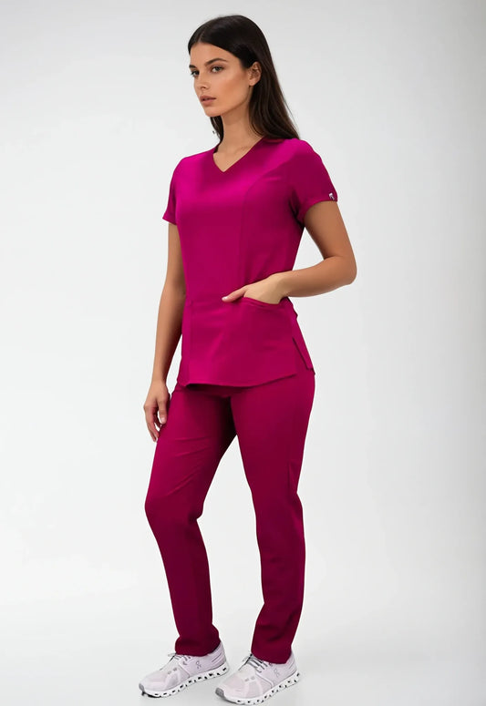 Uniforme Fucsia para Mujer con Spandex | SOZU