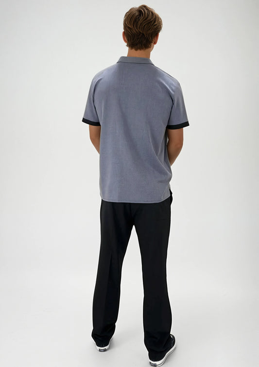 Uniforme de Trabajo Gris para Hombre con Spandex | SOZU
