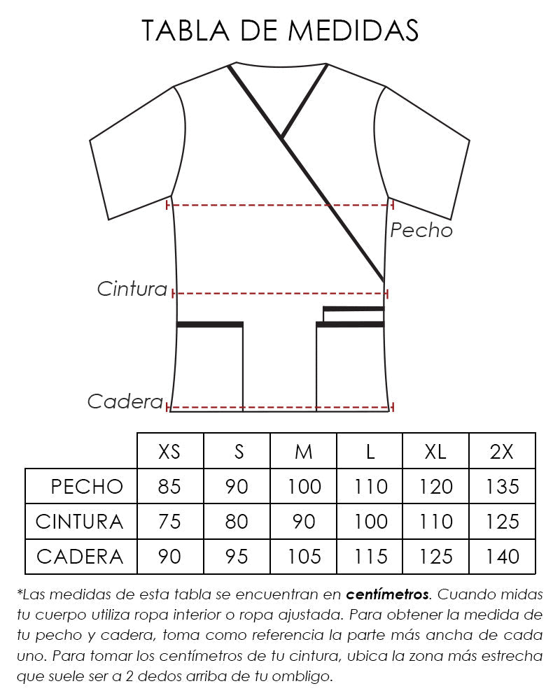 Uniforme para Mujer Spandex, Antifluido y Anticloro color Negro | SOZU