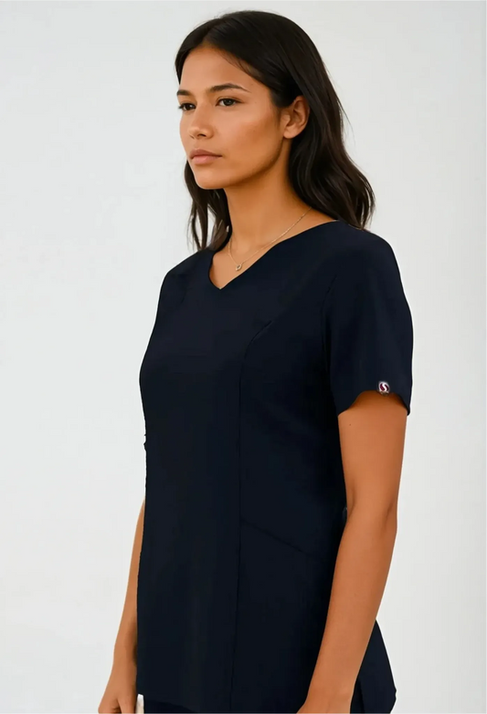 Uniforme Spandex Azul Marino para Mujer | SOZU