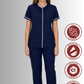 Uniforme para Mujer Antifluido, Anticloro y Spandex| SOZU