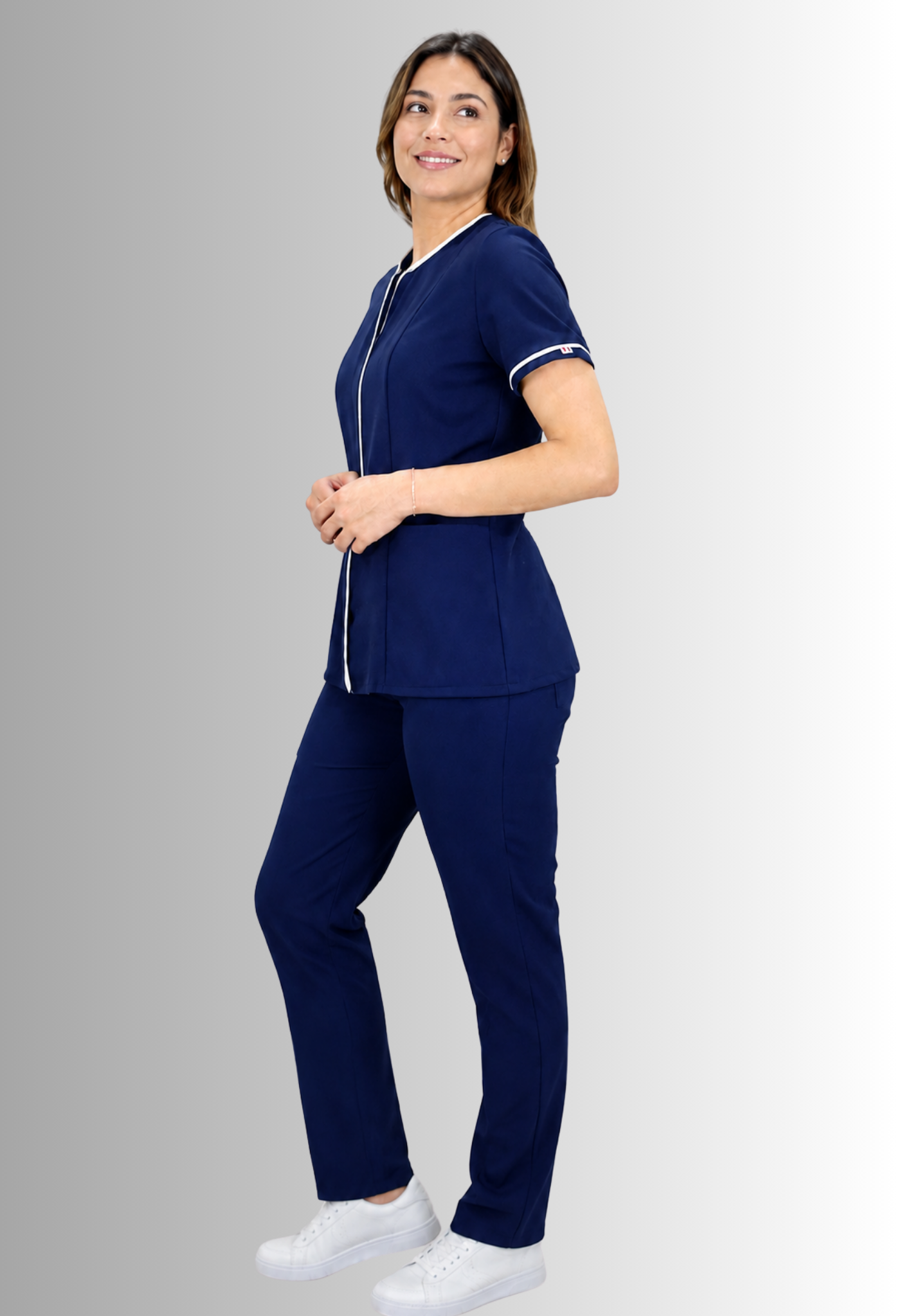 Uniforme para Mujer Antifluido, Anticloro y Spandex| SOZU