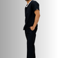 Uniforme para Hombre Antifluido, Anticloro y Spandex con Bies | SOZU