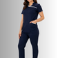 Uniforme para Mujer Antifluidos, Anticloro y Spandex con Cuello Mao  | SOZU