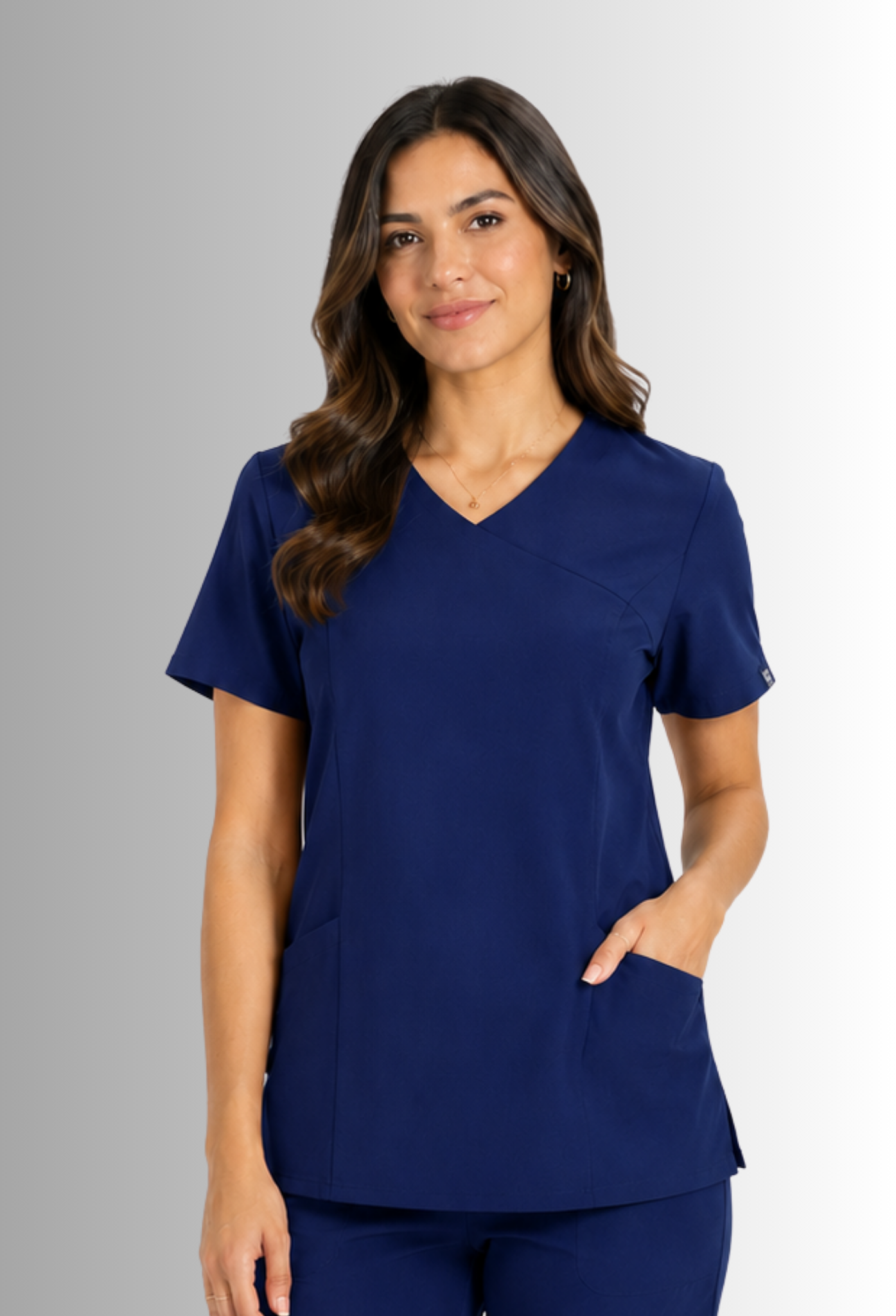 Uniforme para Mujer Negro con Spandex, Antifluido, Anticloro | SOZU
