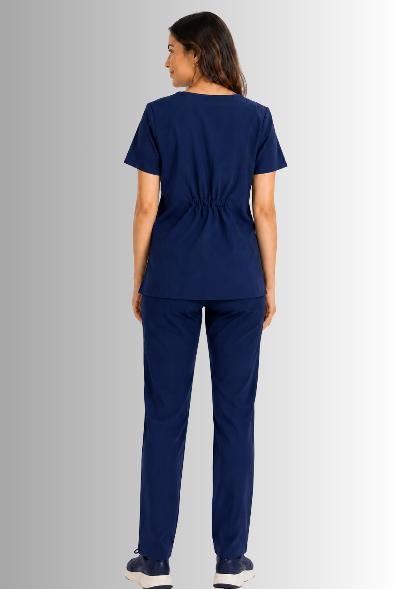 Uniforme para Mujer Negro con Spandex, Antifluido, Anticloro | SOZU