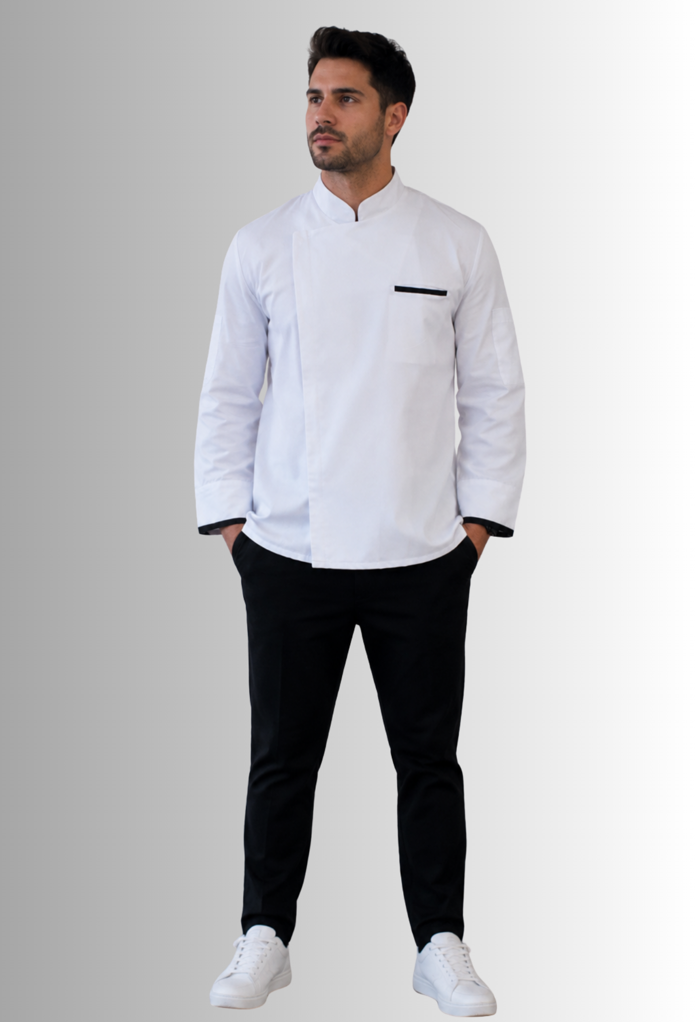Uniforme de Filipina para Chef con Zipper | SOZU