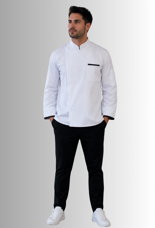 Uniforme de Filipina para Chef con Zipper | SOZU