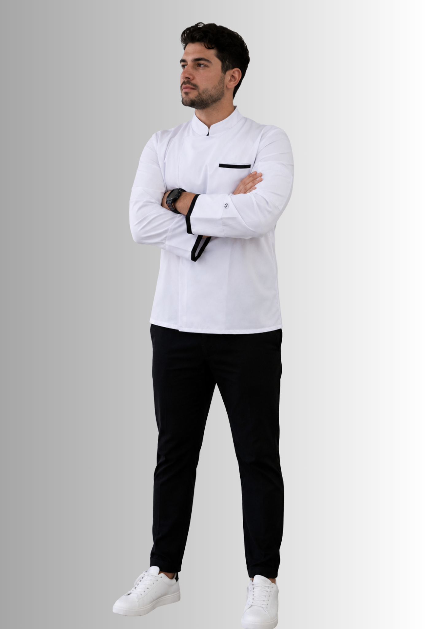 Uniforme de Filipina para Chef con Zipper | SOZU
