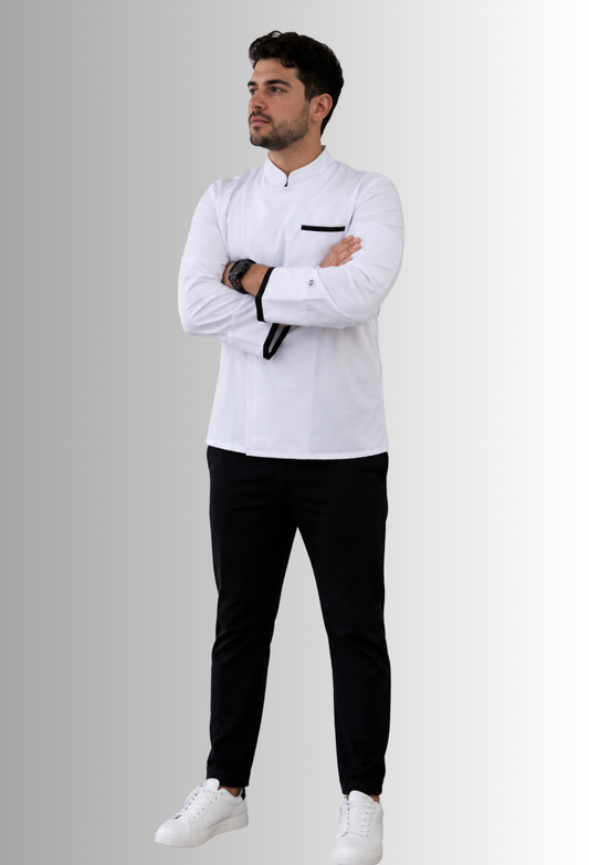 Uniforme de Filipina para Chef con Zipper | SOZU