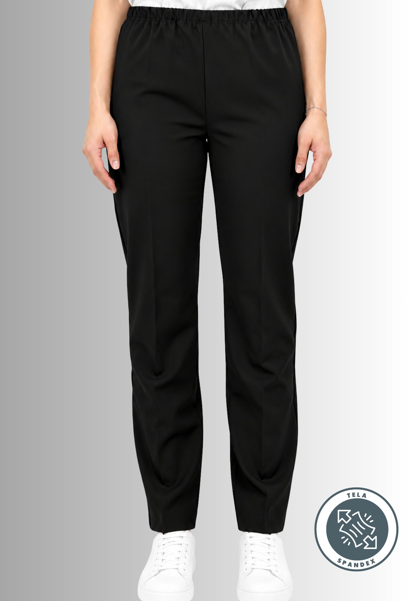 Pantalón para Mujer con Bolsas Traseras Spandex | SOZU