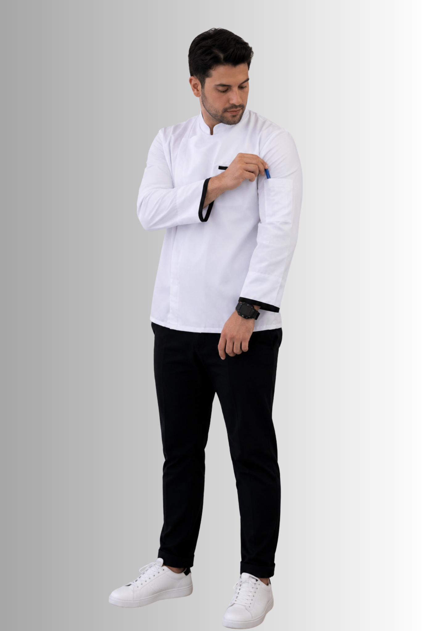 Uniforme de Filipina para Chef con Zipper | SOZU