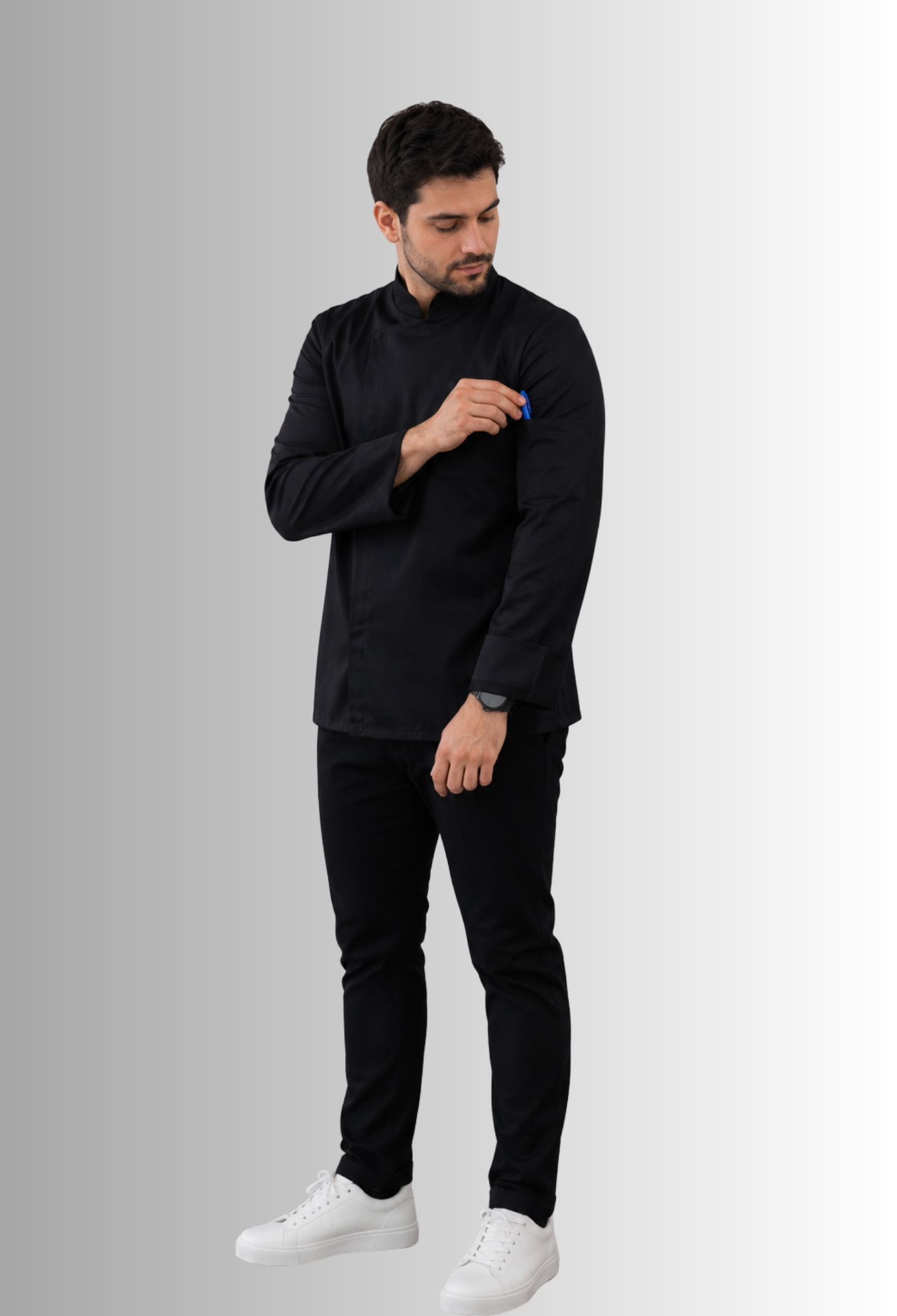 Uniforme de Filipina para Chef con Zipper | SOZU