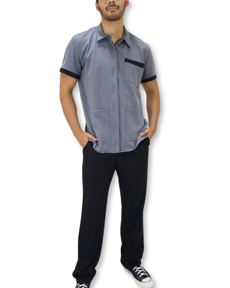 Uniforme de Limpieza para Hombre de Chaquetín con Spandex | SOZU