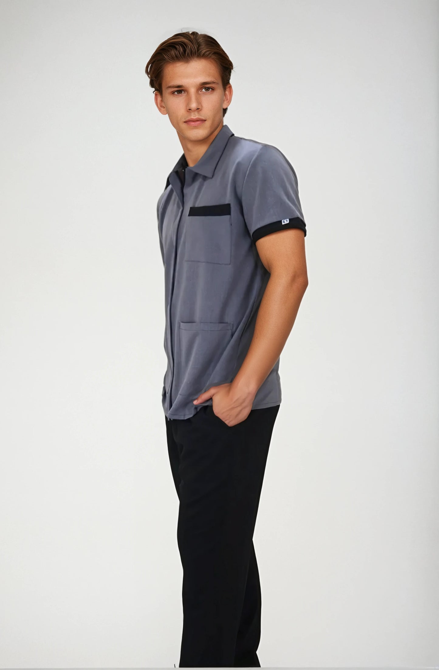 Uniforme de Limpieza para Hombre de Chaquetín con Spandex | SOZU