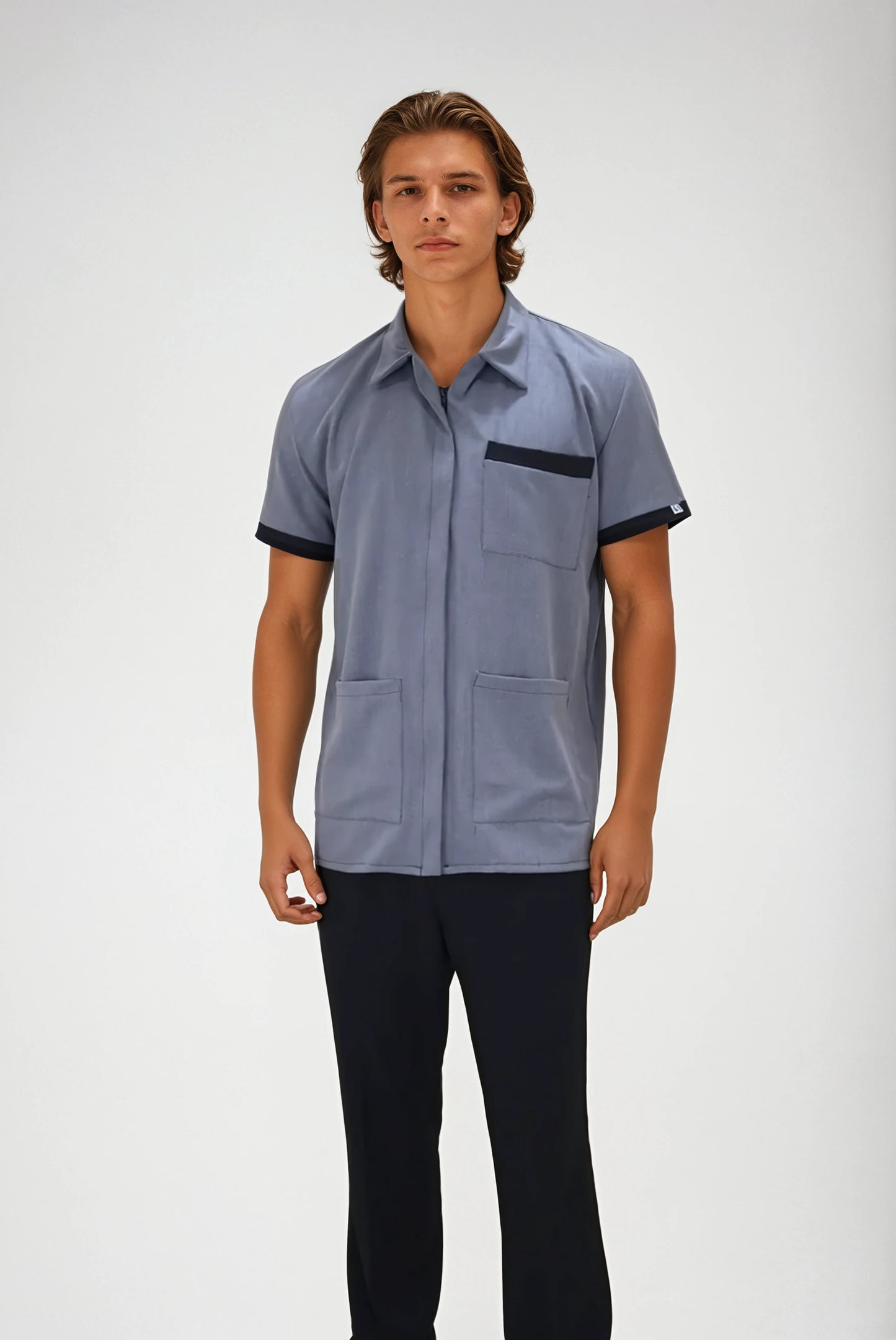 Uniforme de Limpieza para Hombre de Chaquetín con Spandex | SOZU