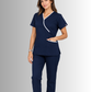 Uniforme para Mujer Spandex, Antifluido y Anticloro Azul Marino | SOZU