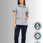 Uniforme de Limpieza para Mujer Antifluido Gris | SOZU