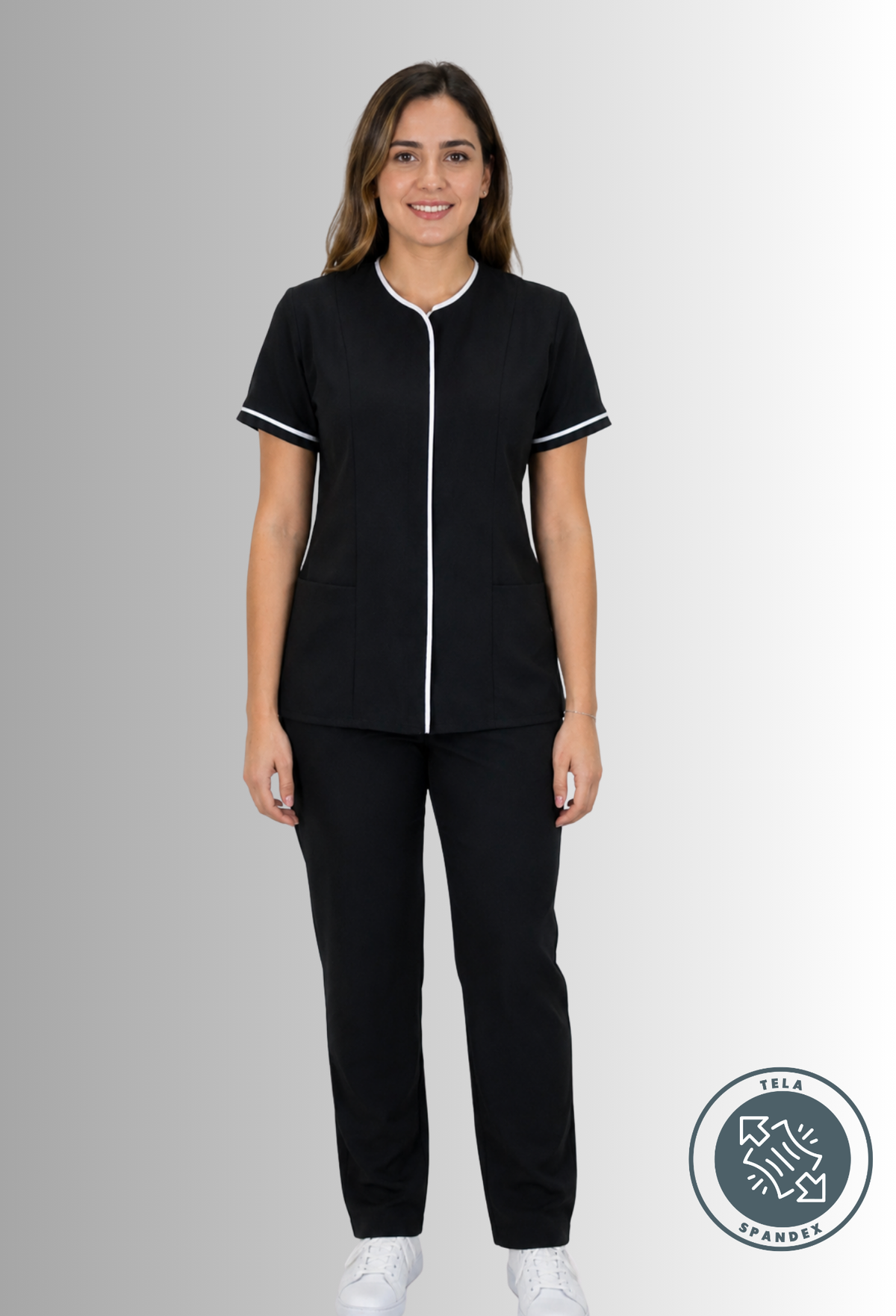 Uniforme para Mujer Azul Spandex | SOZU