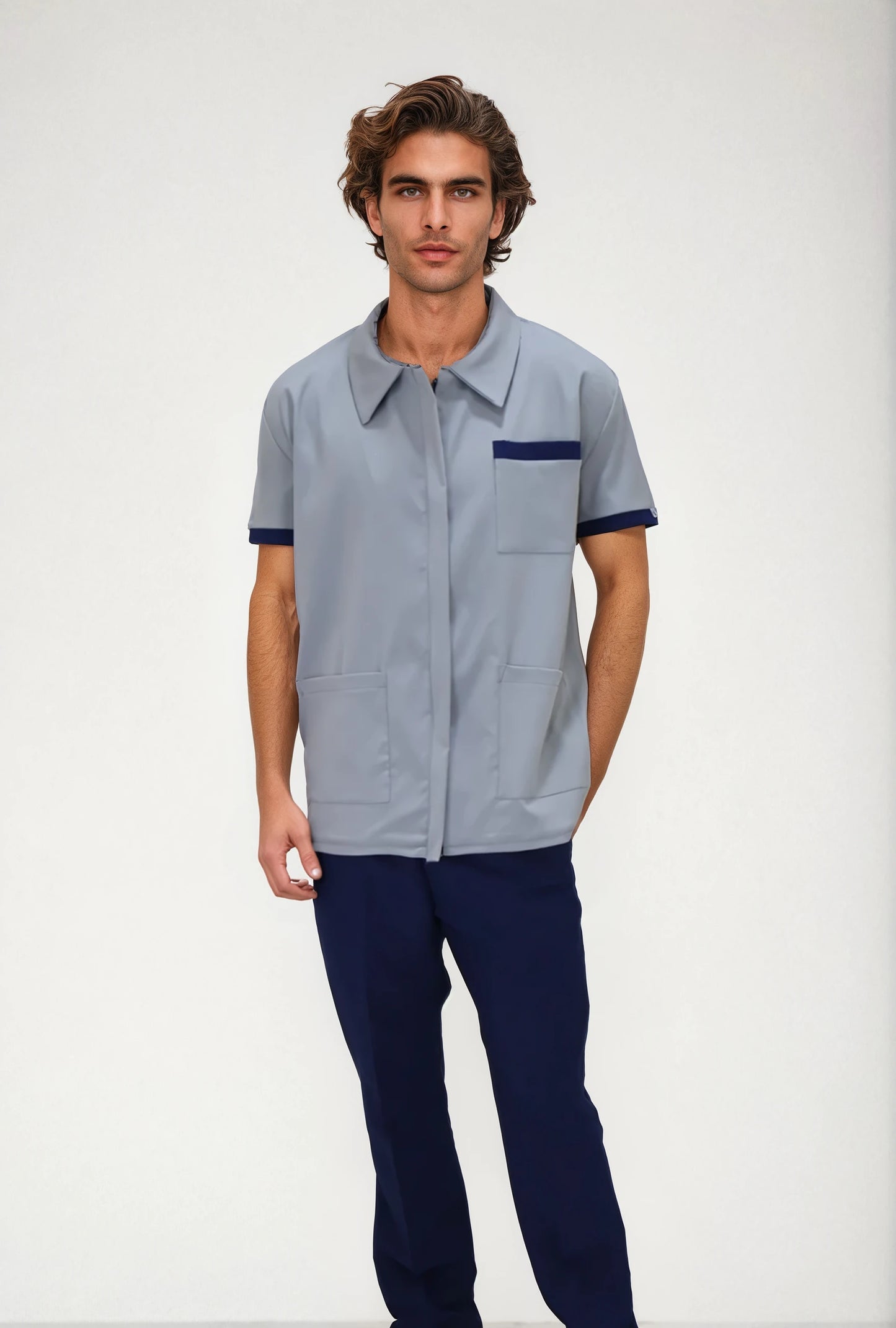 Uniforme de Limpieza para Hombre Antifluido con Protección UV | SOZU