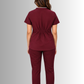 Uniforme para Mujer color Vino con Spandex | SOZU
