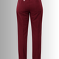 Uniforme para Mujer color Vino con Spandex | SOZU