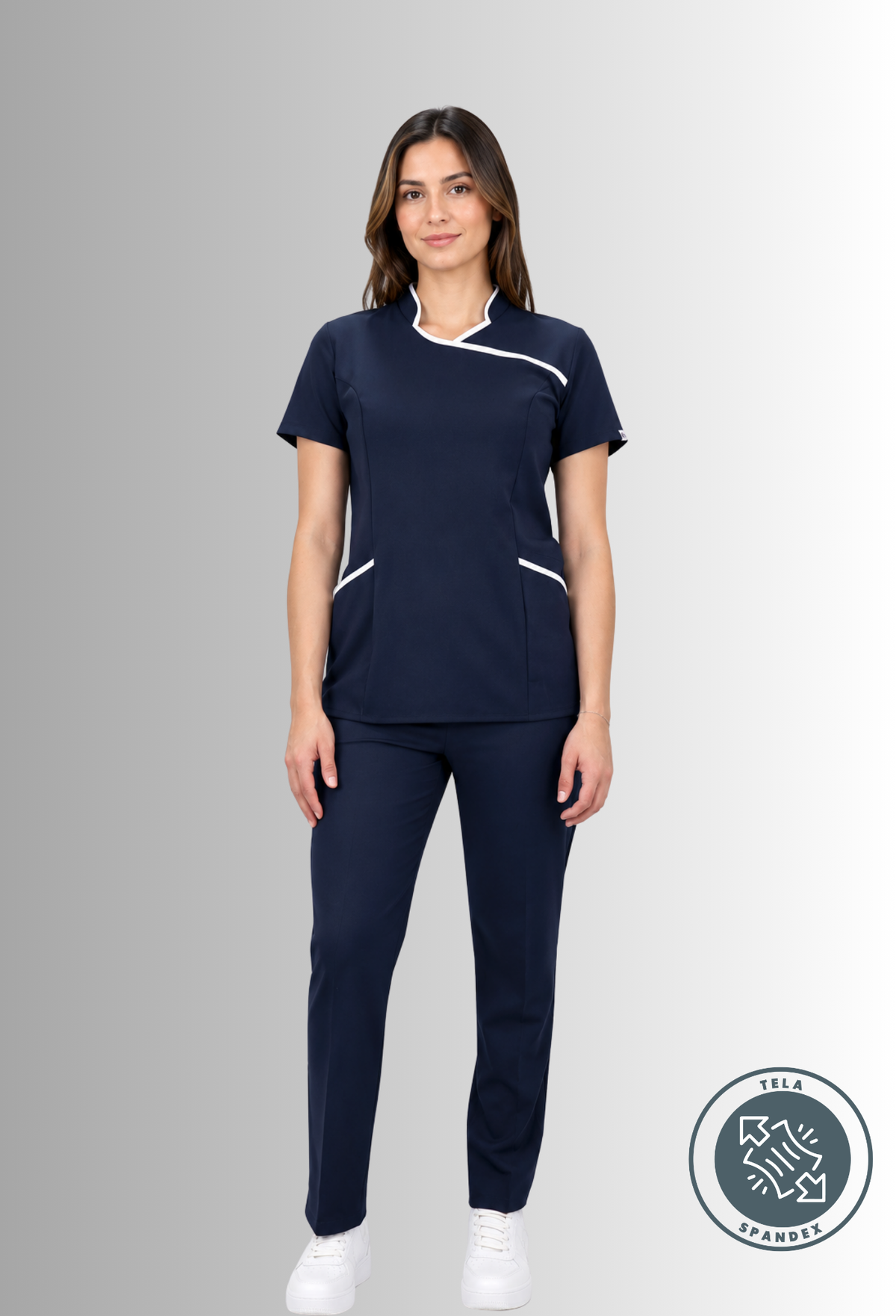 Uniforme para Mujer Spandex Cuello Mao  | SOZU