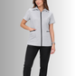 Uniforme de Limpieza Lineas Negras para Mujer de Chaquetín y Panatalón | SOZU