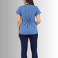 Uniforme para Mujer Antifluido y Anticloro Estampado Azul | SOZU