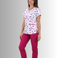 Uniforme Antifluido y Anticloro con mariposas para Mujer | SOZU