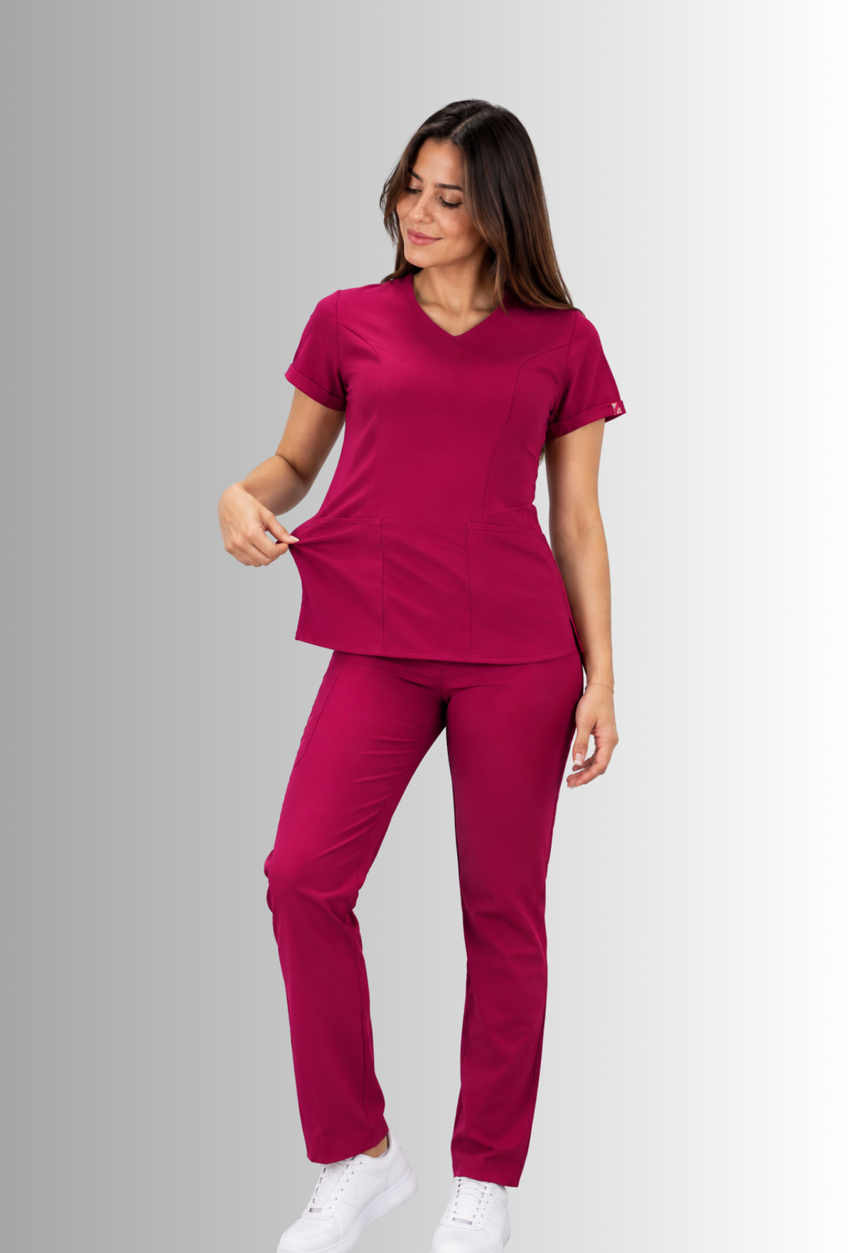 Uniforme Fucsia para Mujer con Spandex | SOZU