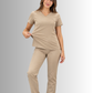 Uniforme para Mujer Beige con Spandex | SOZU