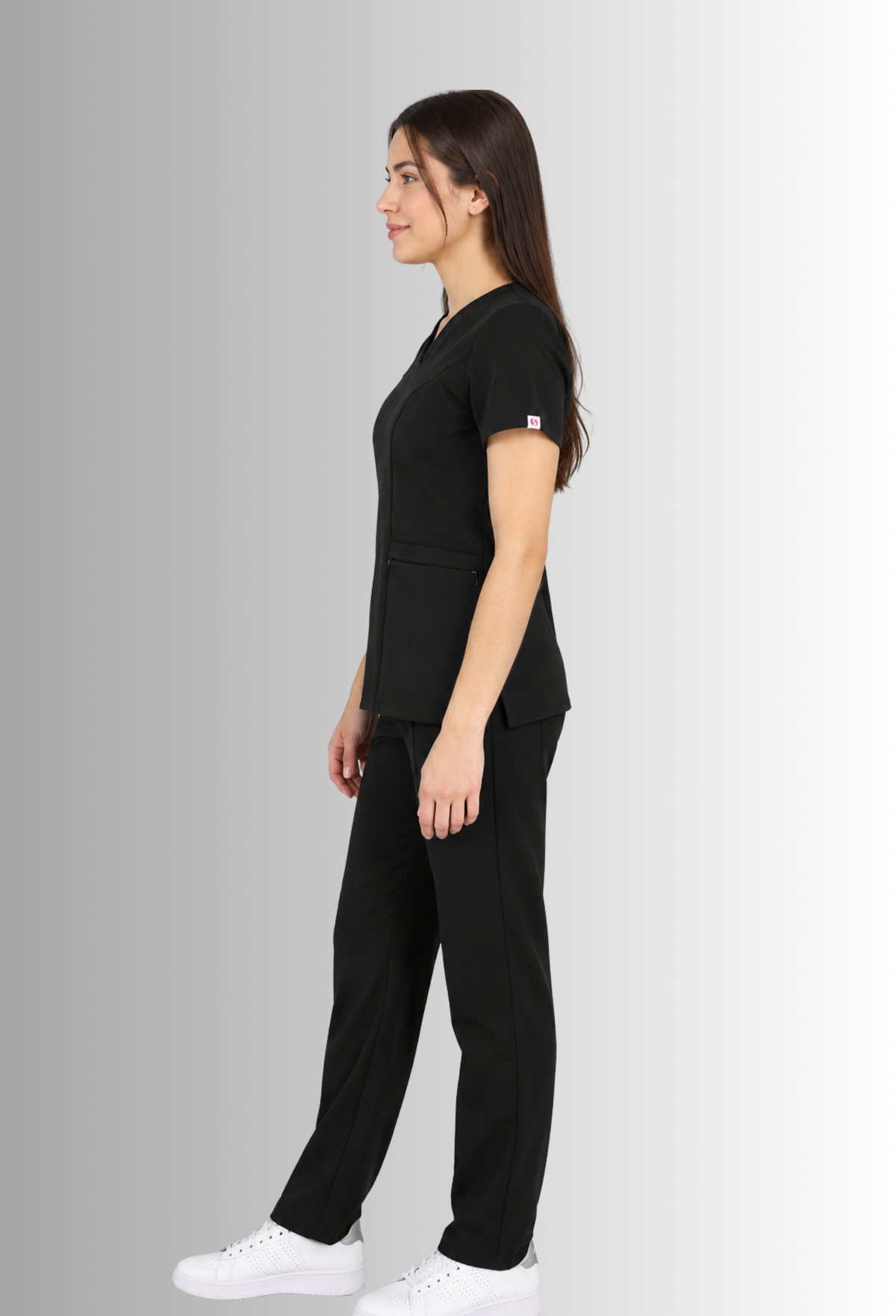 Uniforme para Estilista de Filipina con Spandex Mujer | SOZU