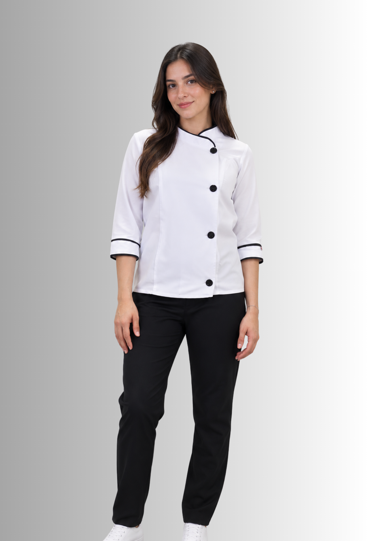 Uniforme de Chef para Mujer con botones | SOZU