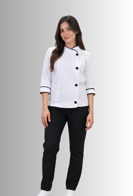 Uniforme de Chef para Mujer con botones | SOZU