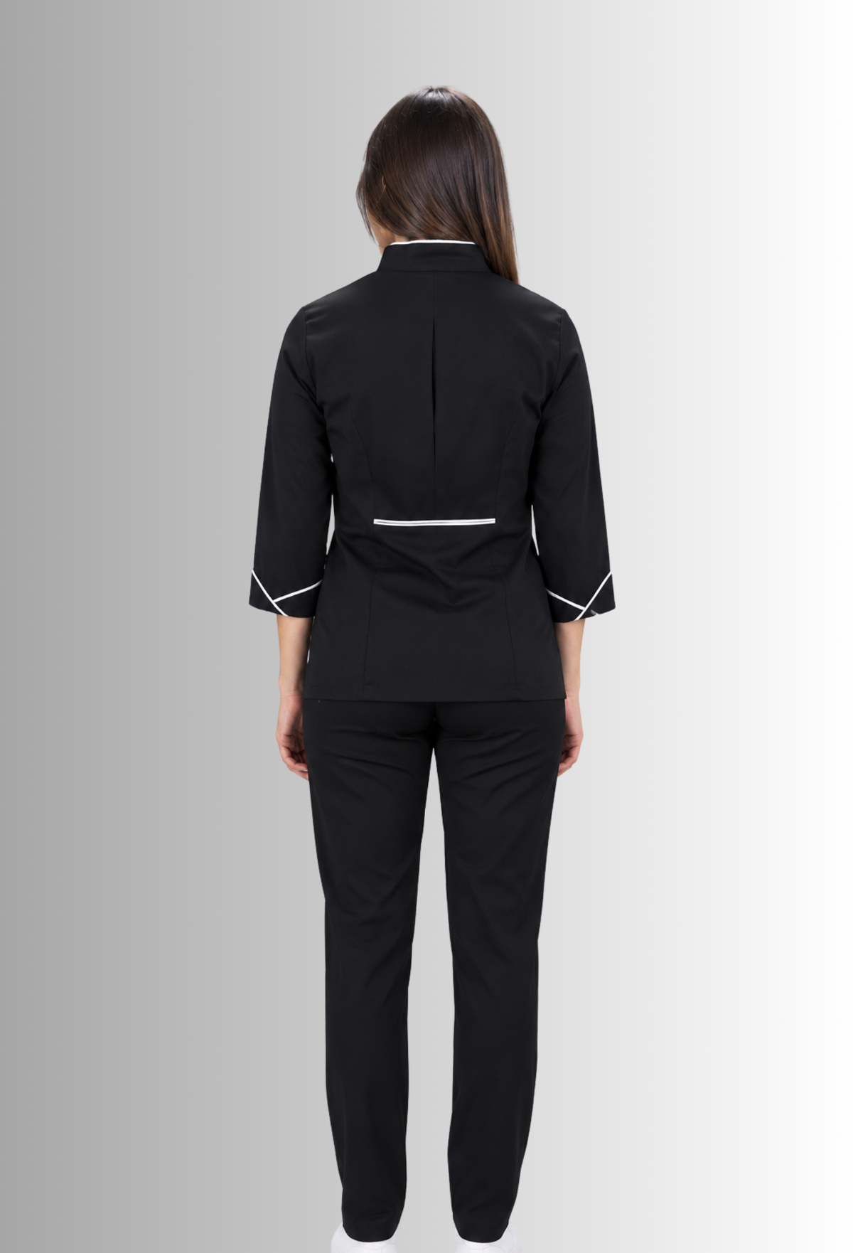Uniforme de Chef para Mujer con Chaquetín de Zipper | SOZU