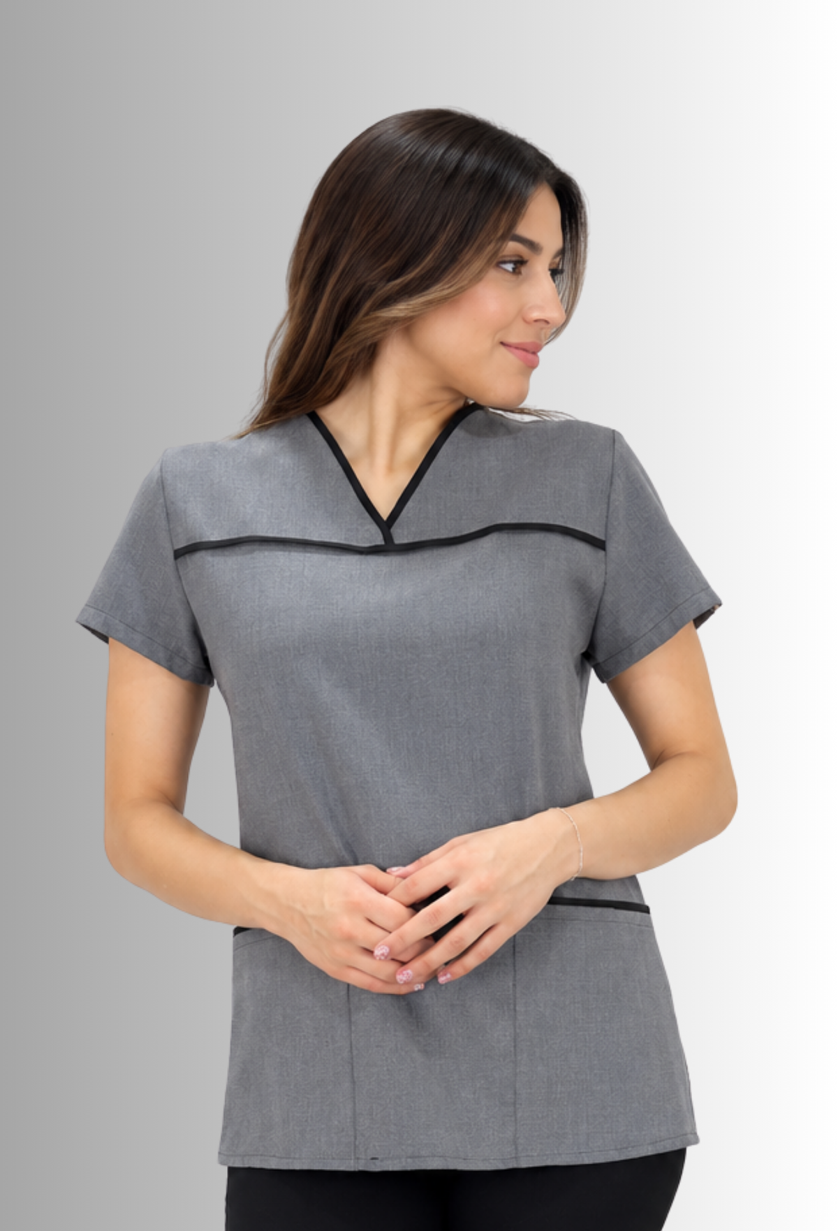 Filipina Gris Spandex para Mujer | SOZU