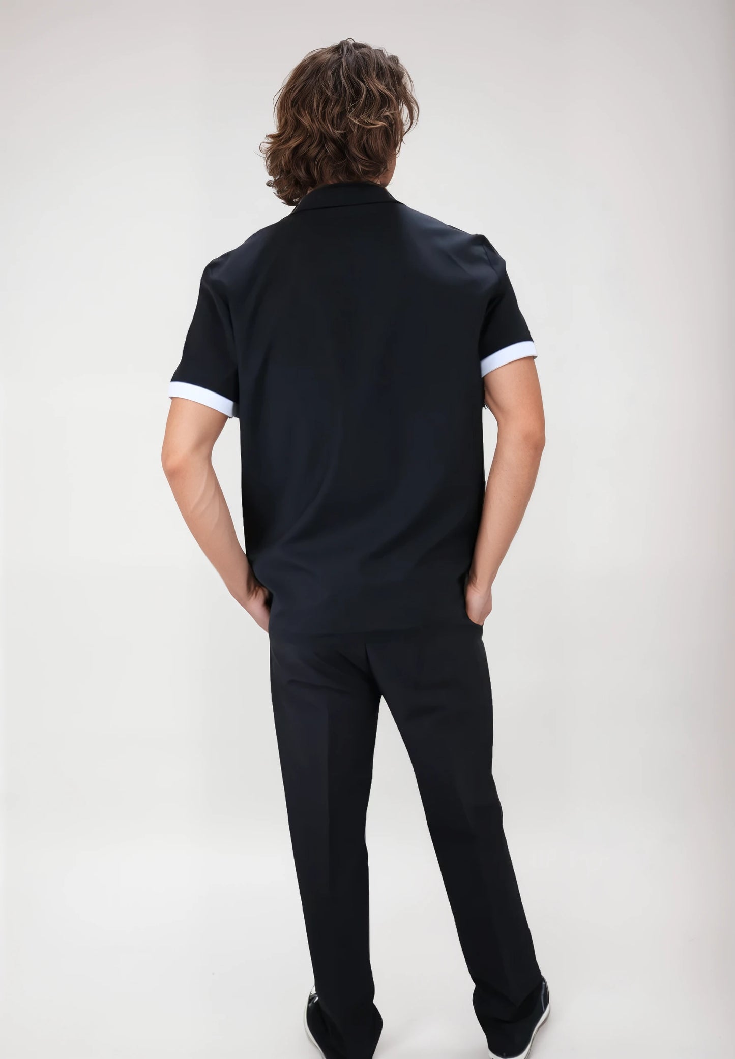 Uniforme de Limpieza para Hombre Cloro Resistente, Antifluido y Spandex| SOZU