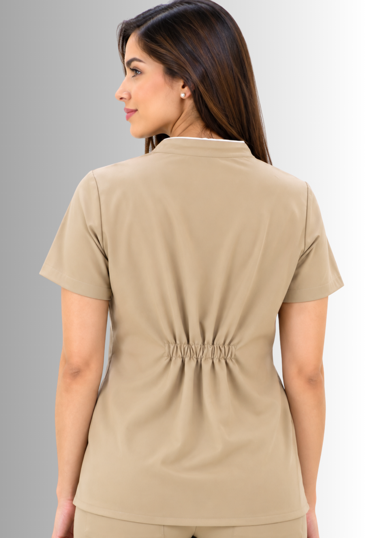Filipina para Mujer Cuello Mao con Spandex | SOZU