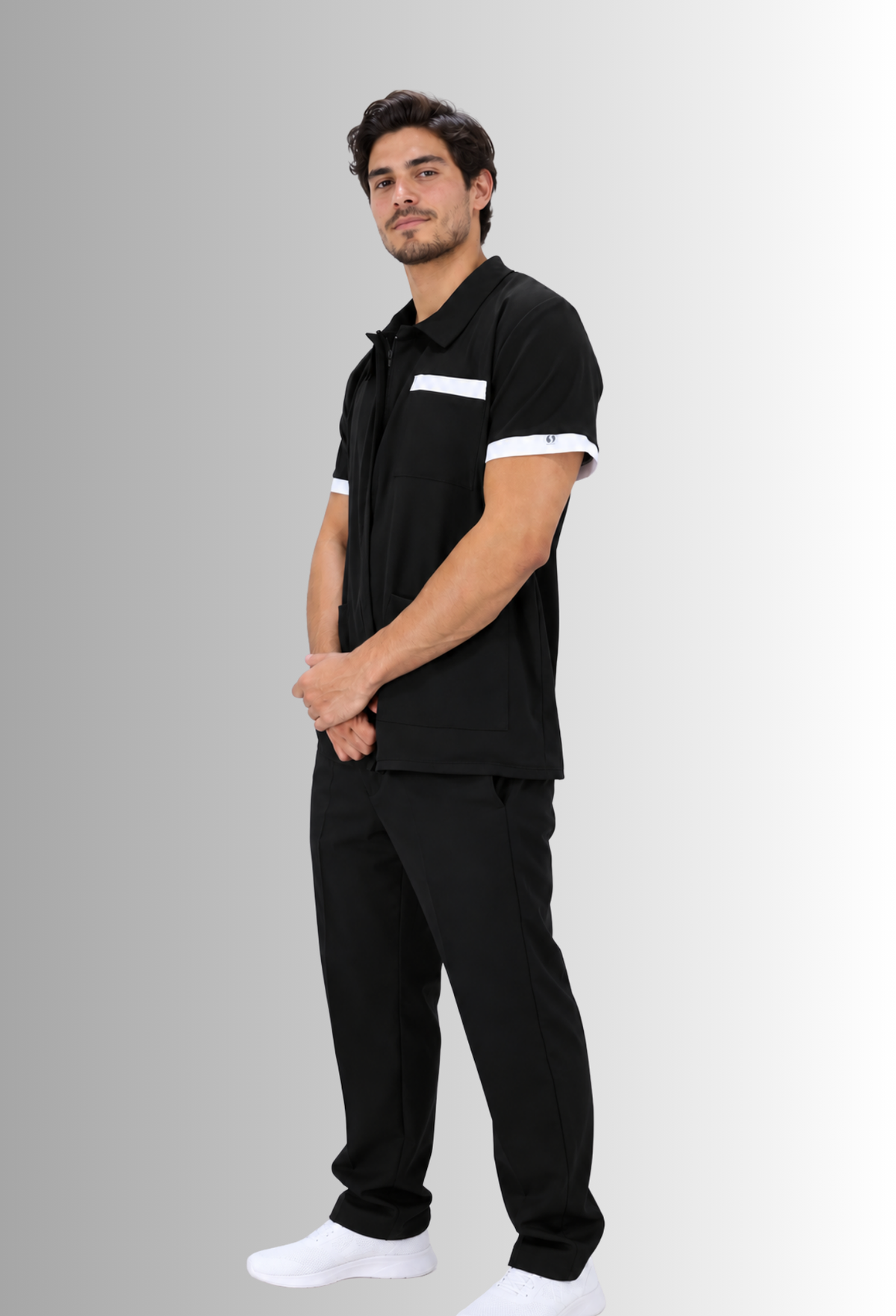 Uniforme de Limpieza para Hombre Cloro Resistente, Antifluido y Spandex| SOZU