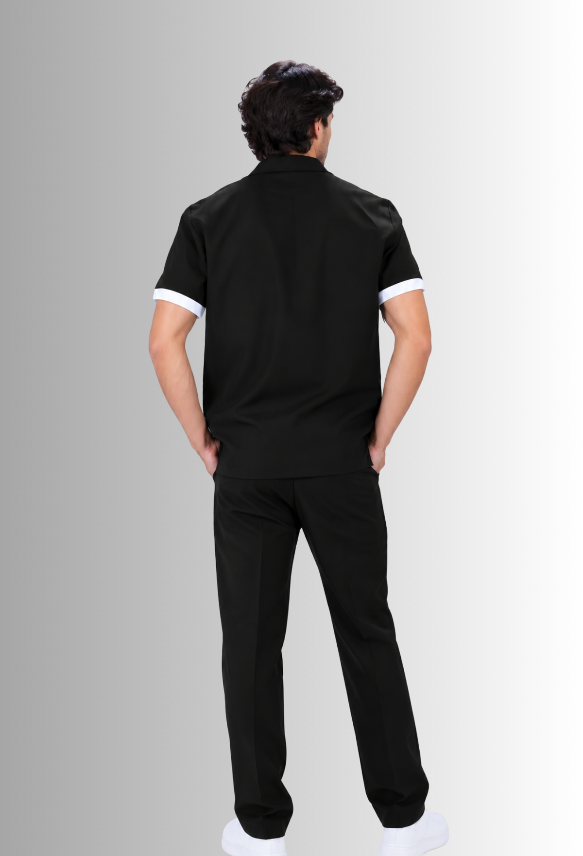 Uniforme de Limpieza para Hombre Cloro Resistente, Antifluido y Spandex| SOZU