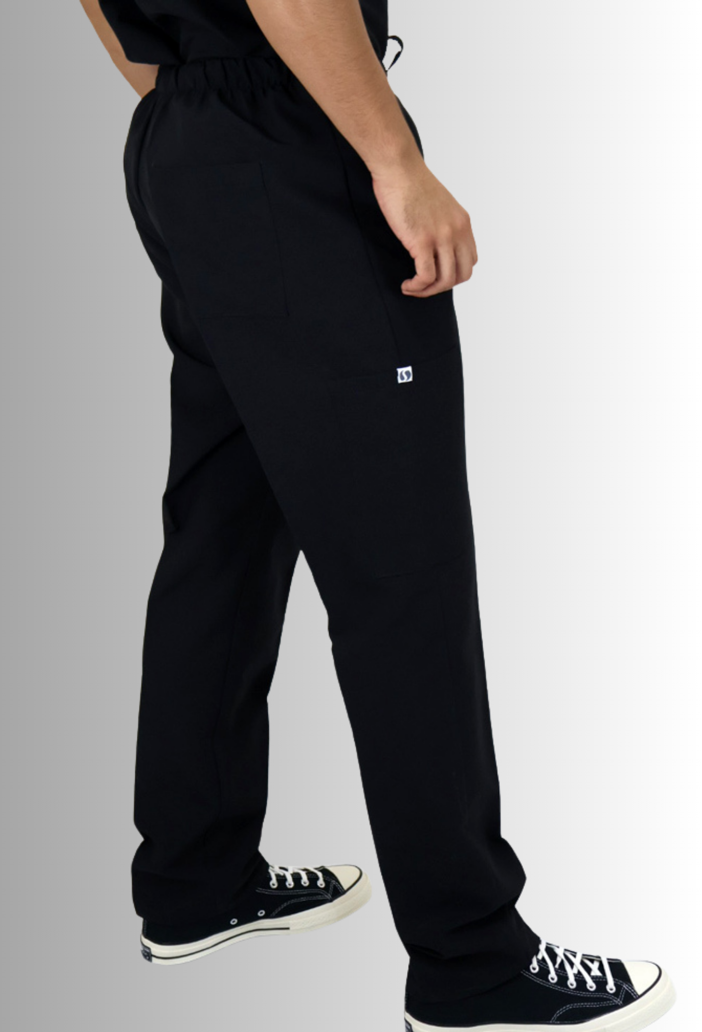 Pantalón Cargo Azul Antifluidos y Anticloro con Spandex para Hombre | SOZU