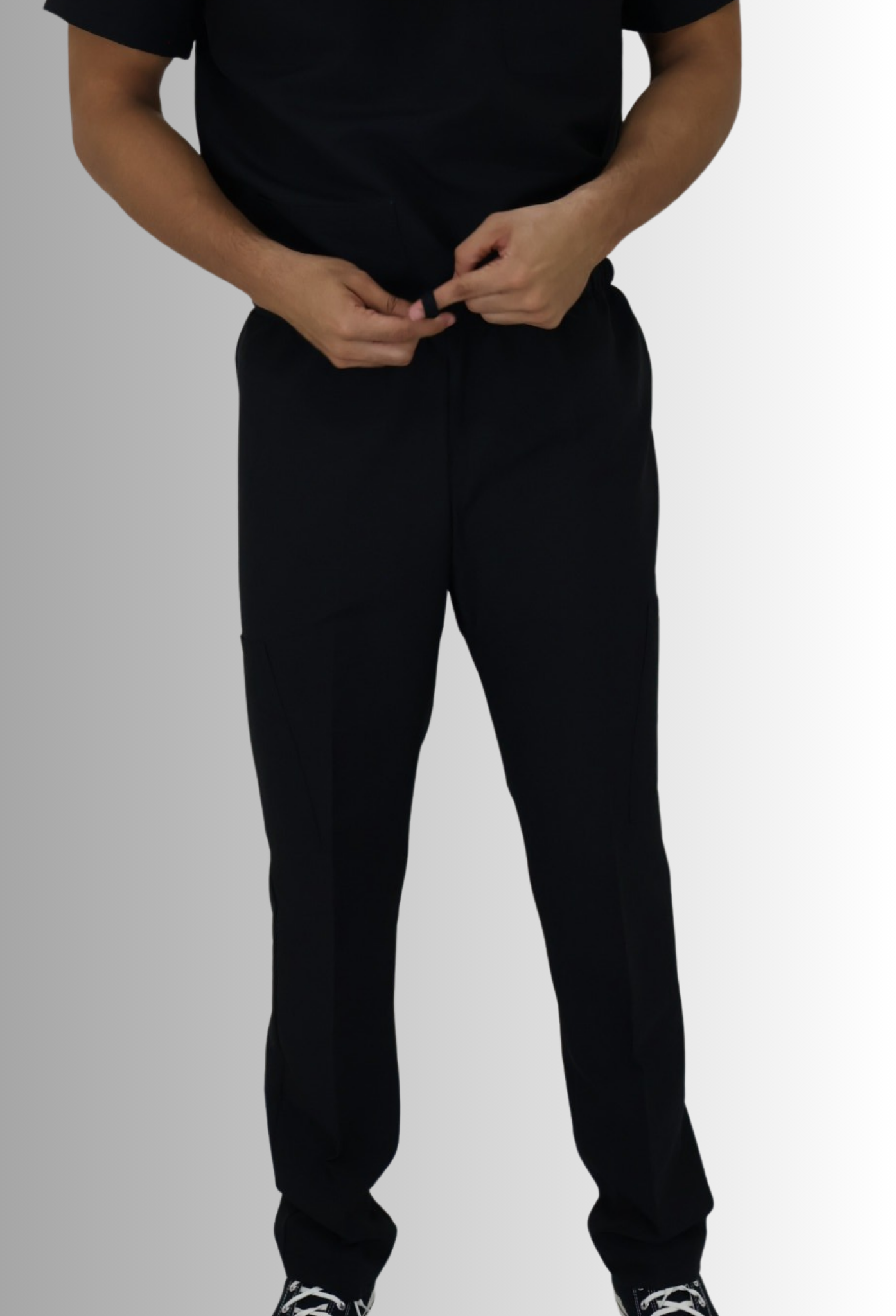Pantalón Cargo Azul Antifluidos y Anticloro con Spandex para Hombre | SOZU