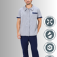 Uniforme de Limpieza para Hombre Antifluido con Protección UV | SOZU