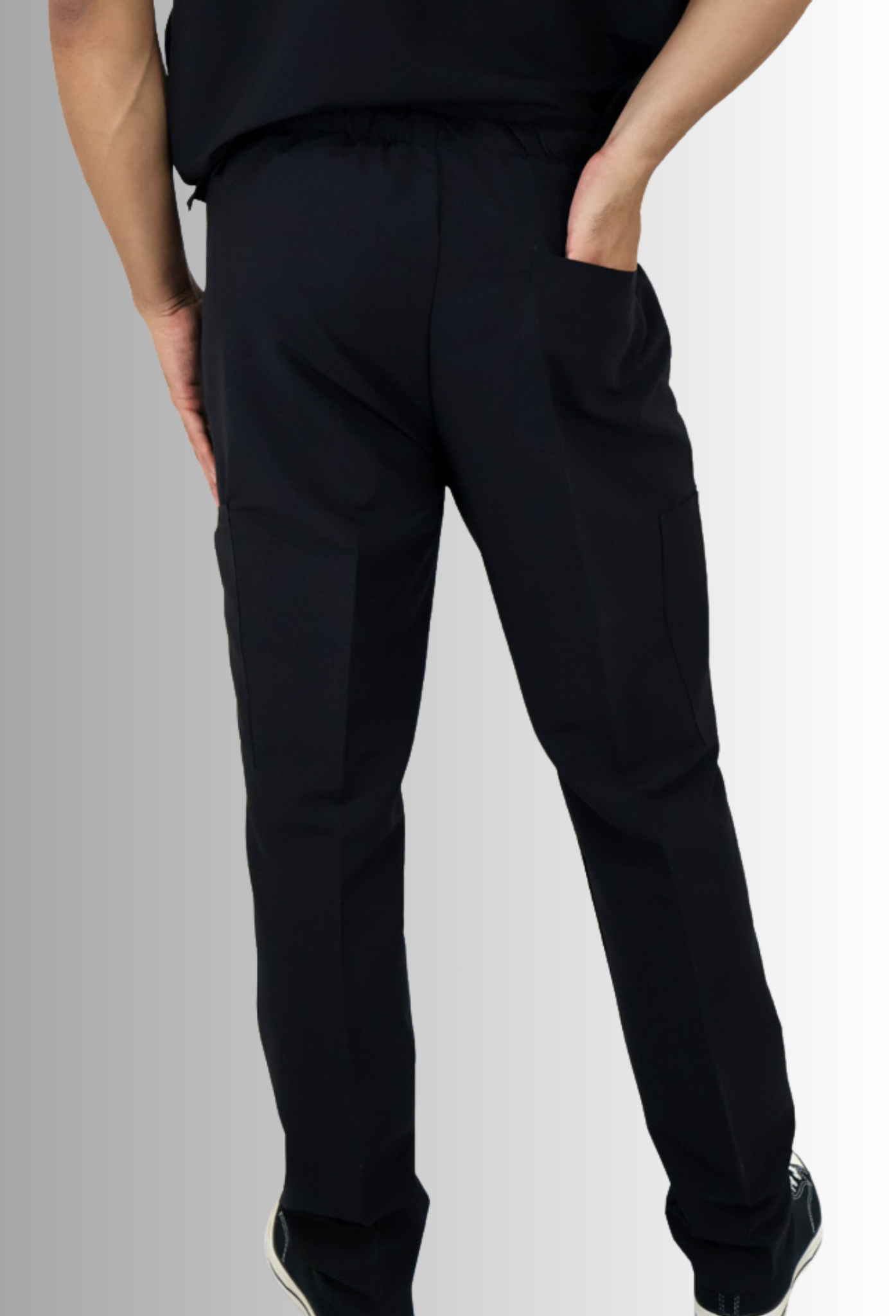 Pantalón Cargo Azul Antifluidos y Anticloro con Spandex para Hombre | SOZU