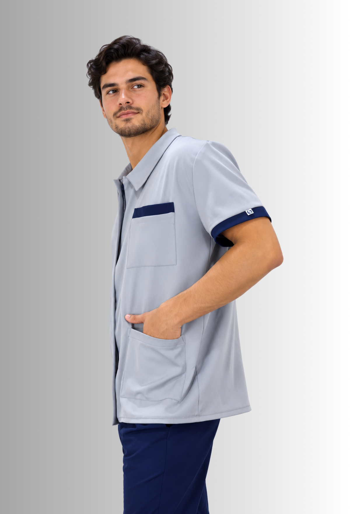 Uniforme de Limpieza para Hombre Antifluido con Protección UV | SOZU