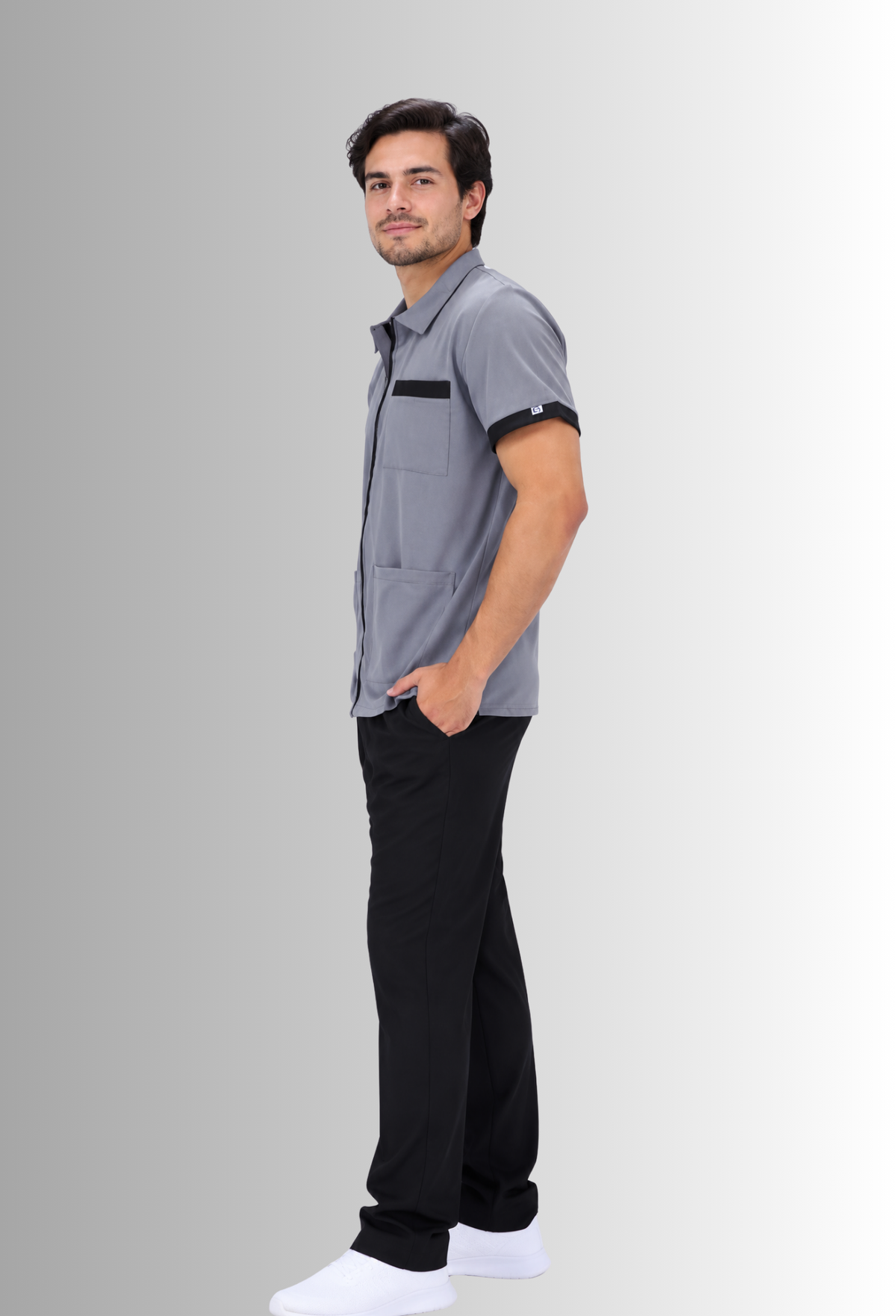 Uniforme de Limpieza para Hombre de Chaquetín con Spandex | SOZU